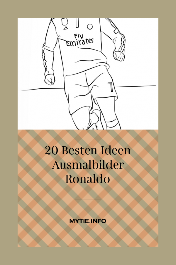 20 Besten Ideen Ausmalbilder Ronaldo
